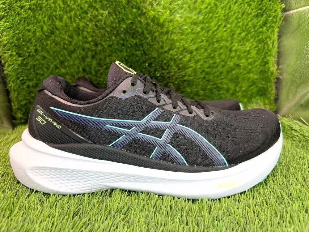 Asics Gel-Kayano 30 1012B357 Athletic Sneaker Womens 9 Black Knit Sports Running